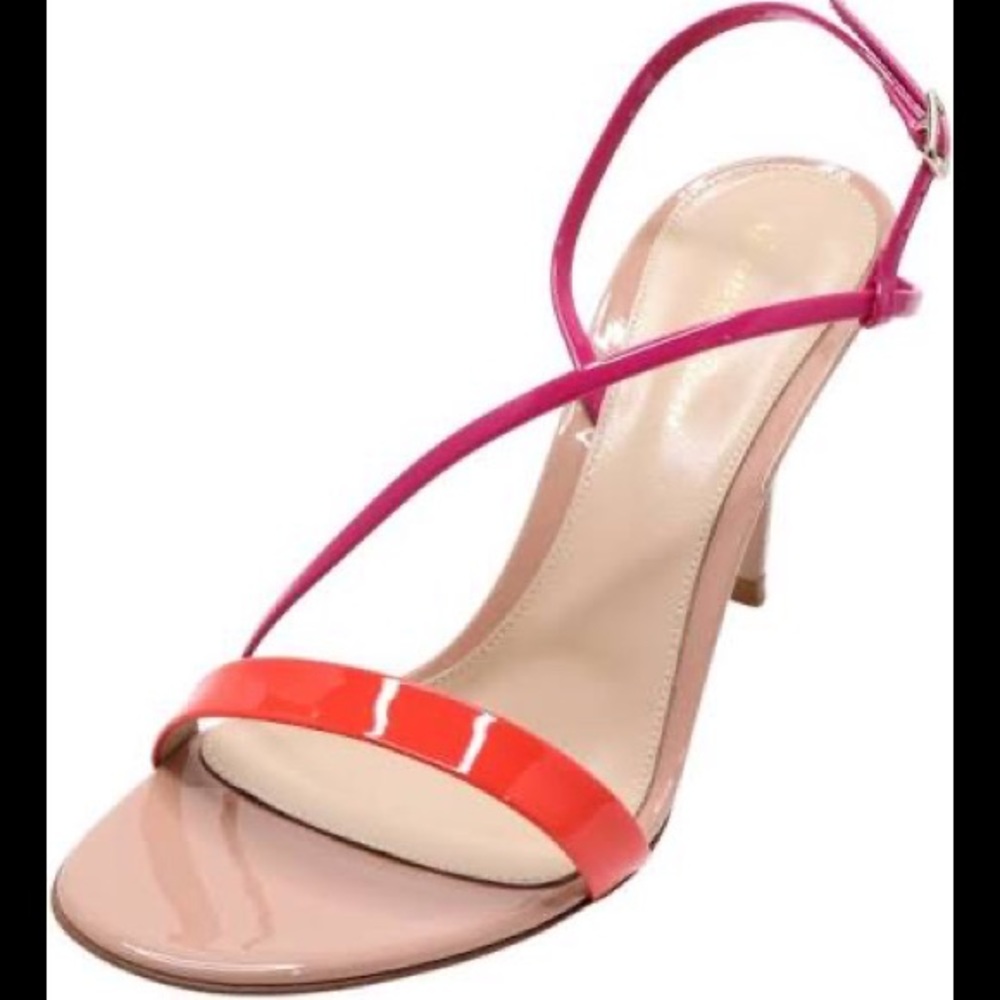 Gianvito Rossi Women's Manhattan 85 Vernice California Ankle-High Leather Heel